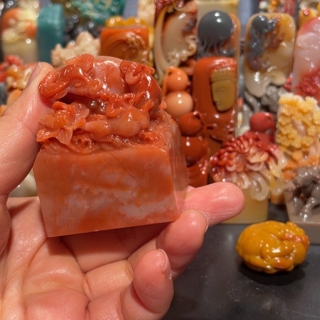 寿山石印石精美印