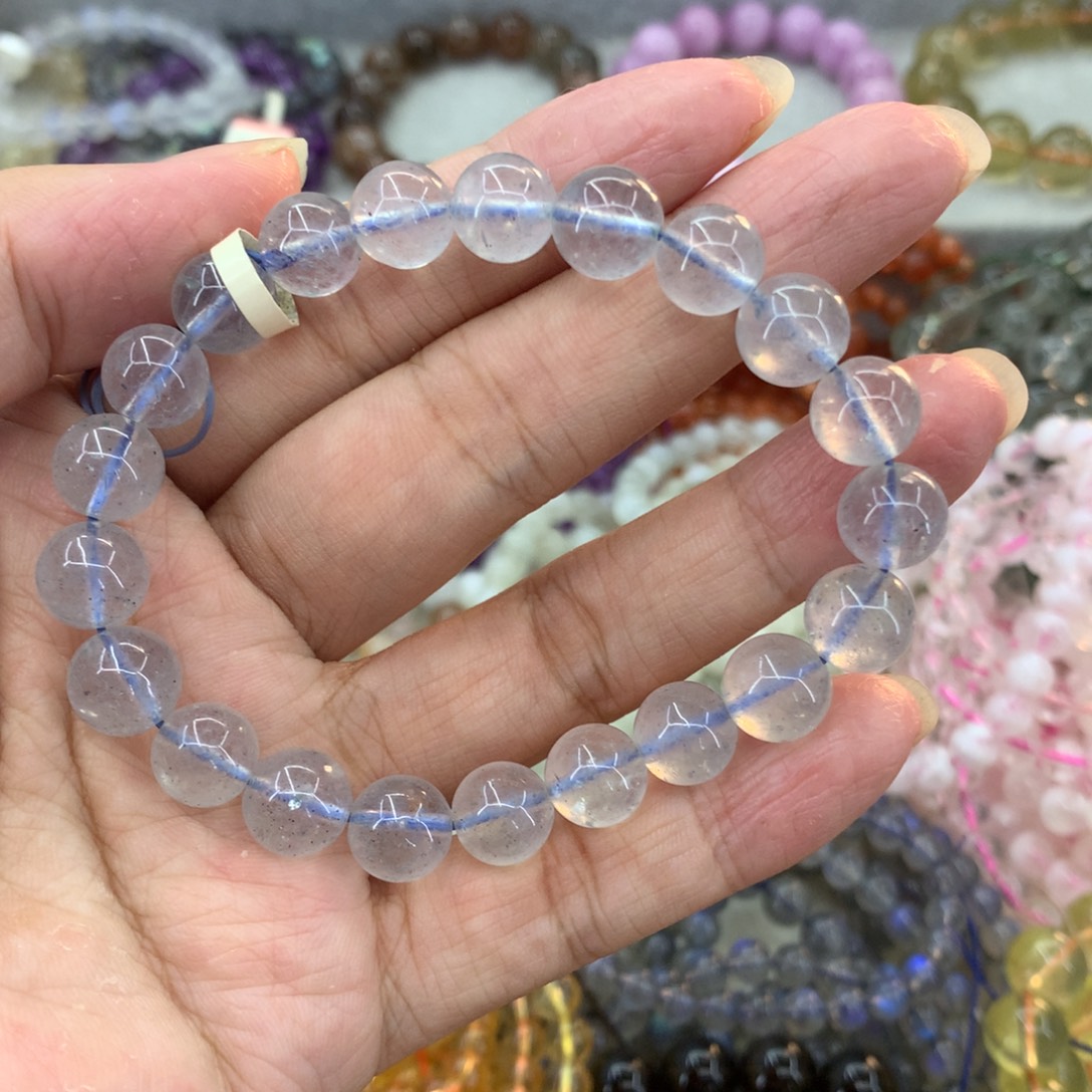 手链未镶嵌水晶蓝云母