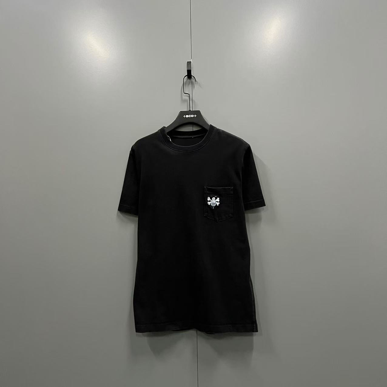 90新 DIOR/迪奥 （bb）121 骷髅小蜜蜂短袖 M码/9新/5500/无领标