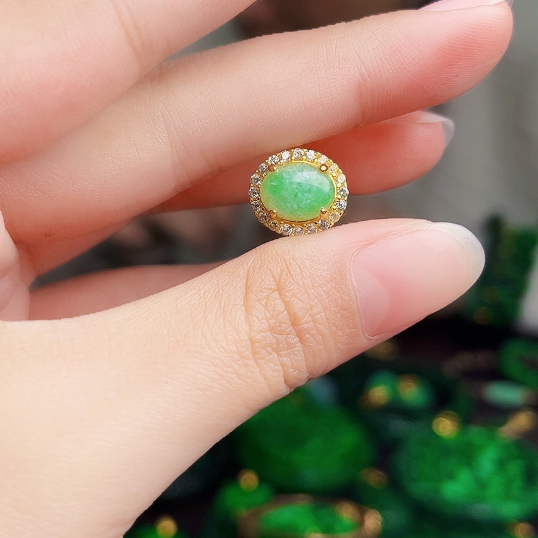 颈饰银S925镶嵌翡翠多样性