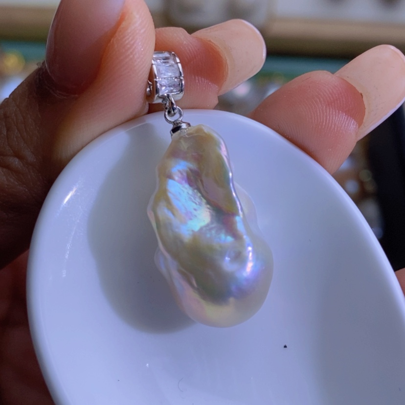 【闪购商品】淡水珍珠天然珍珠（微瑕）随机合金