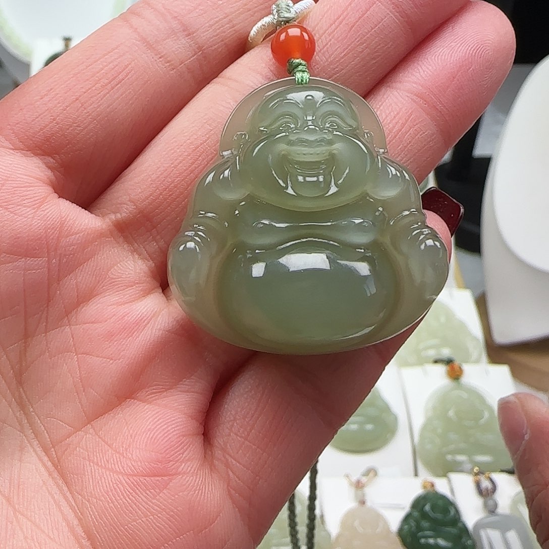 和田玉颈饰未镶嵌35