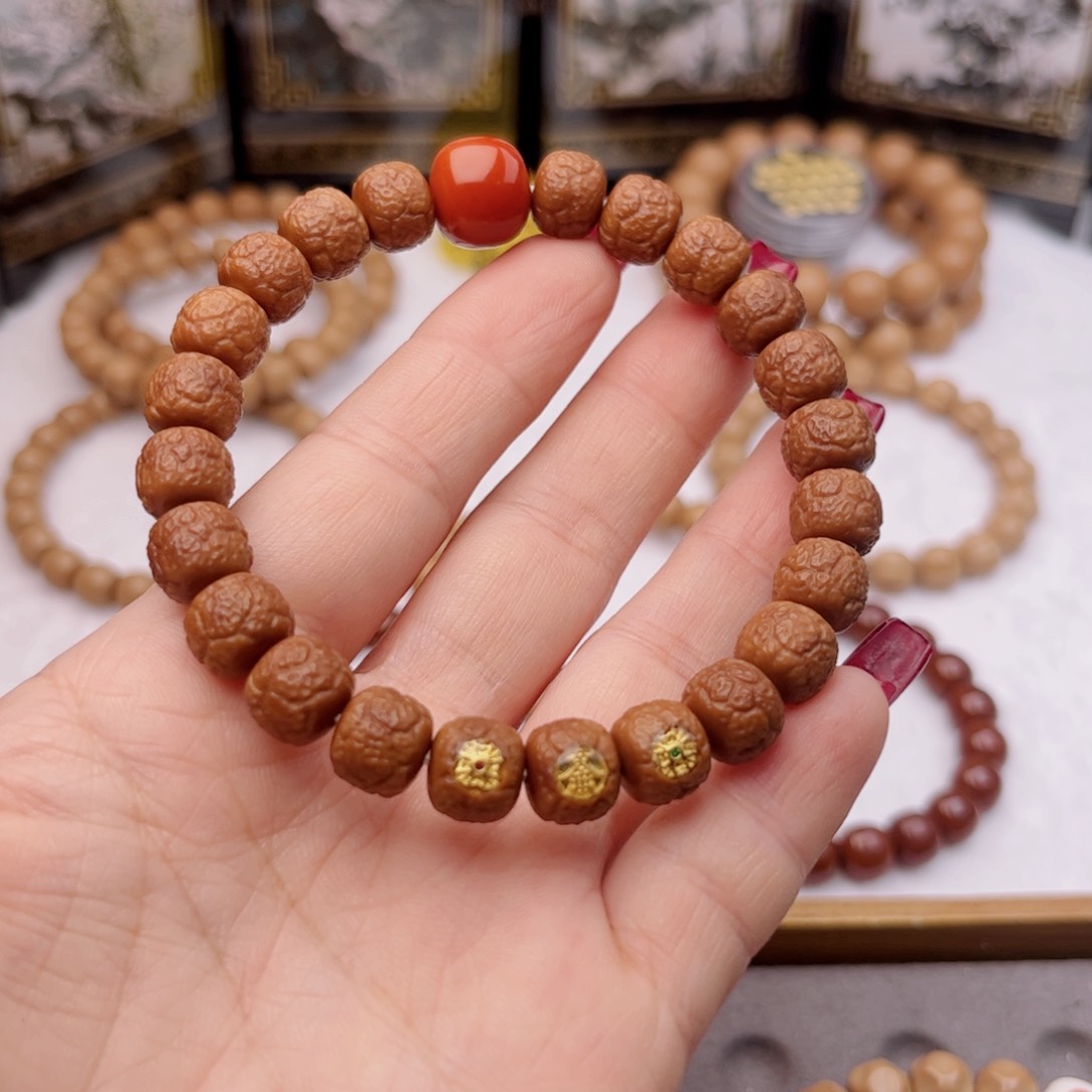 猴头核桃手串ʚ***墨饕餮