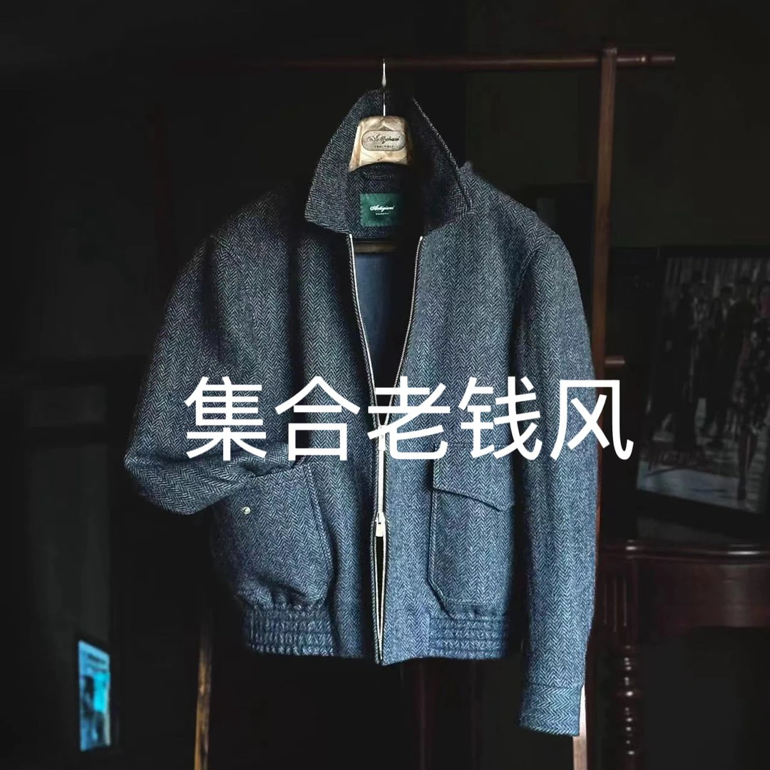 300-400集合买手店老钱风潮流香港澳门同步外套男士潮流。。。。