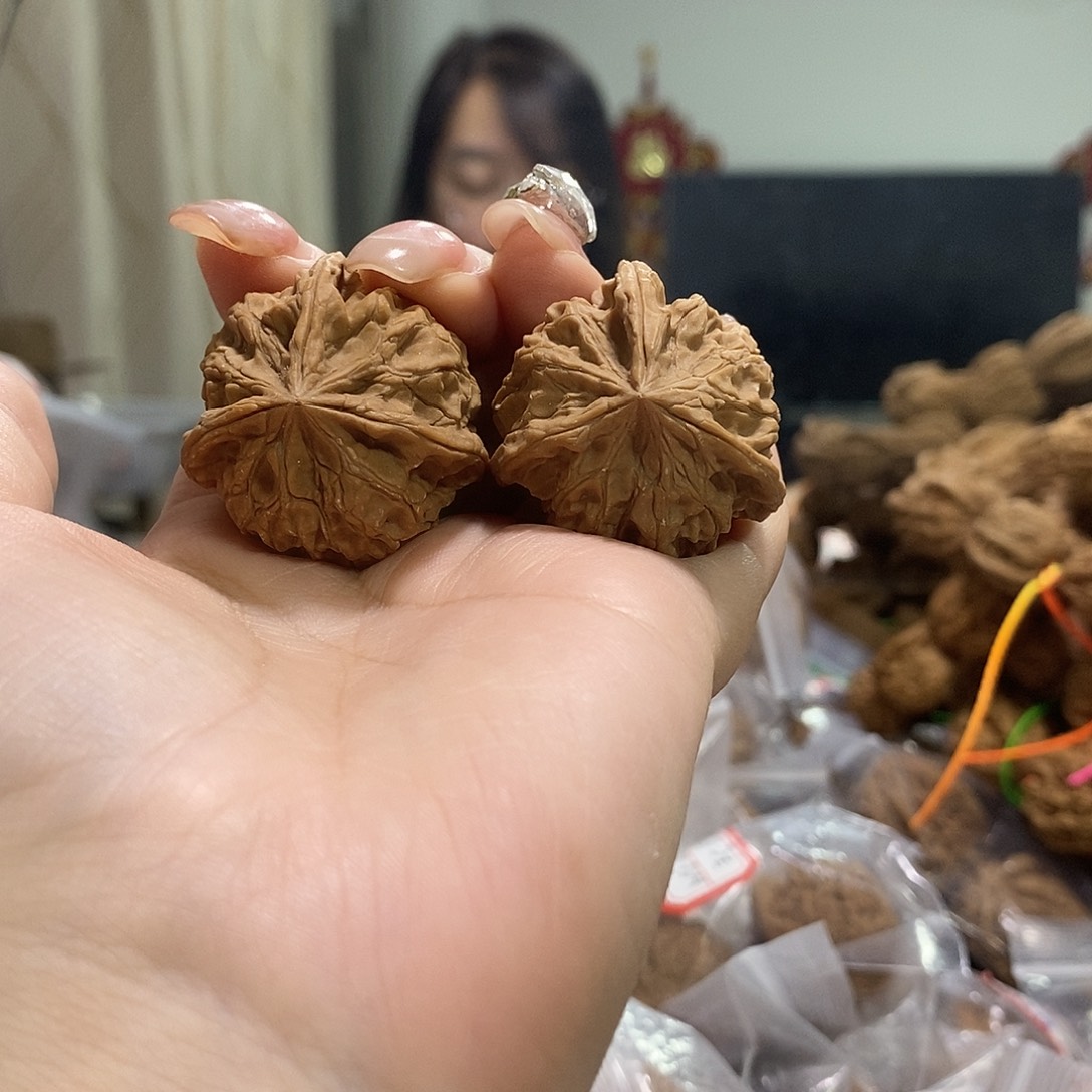把件文玩核桃错**块玉玺三棱