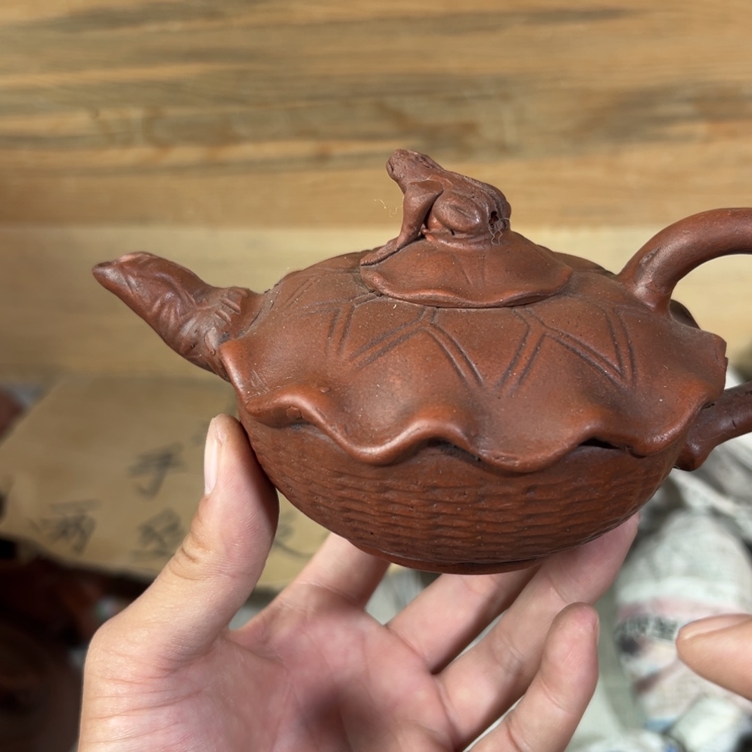 紫砂茶壶老厂紫砂壶一件！