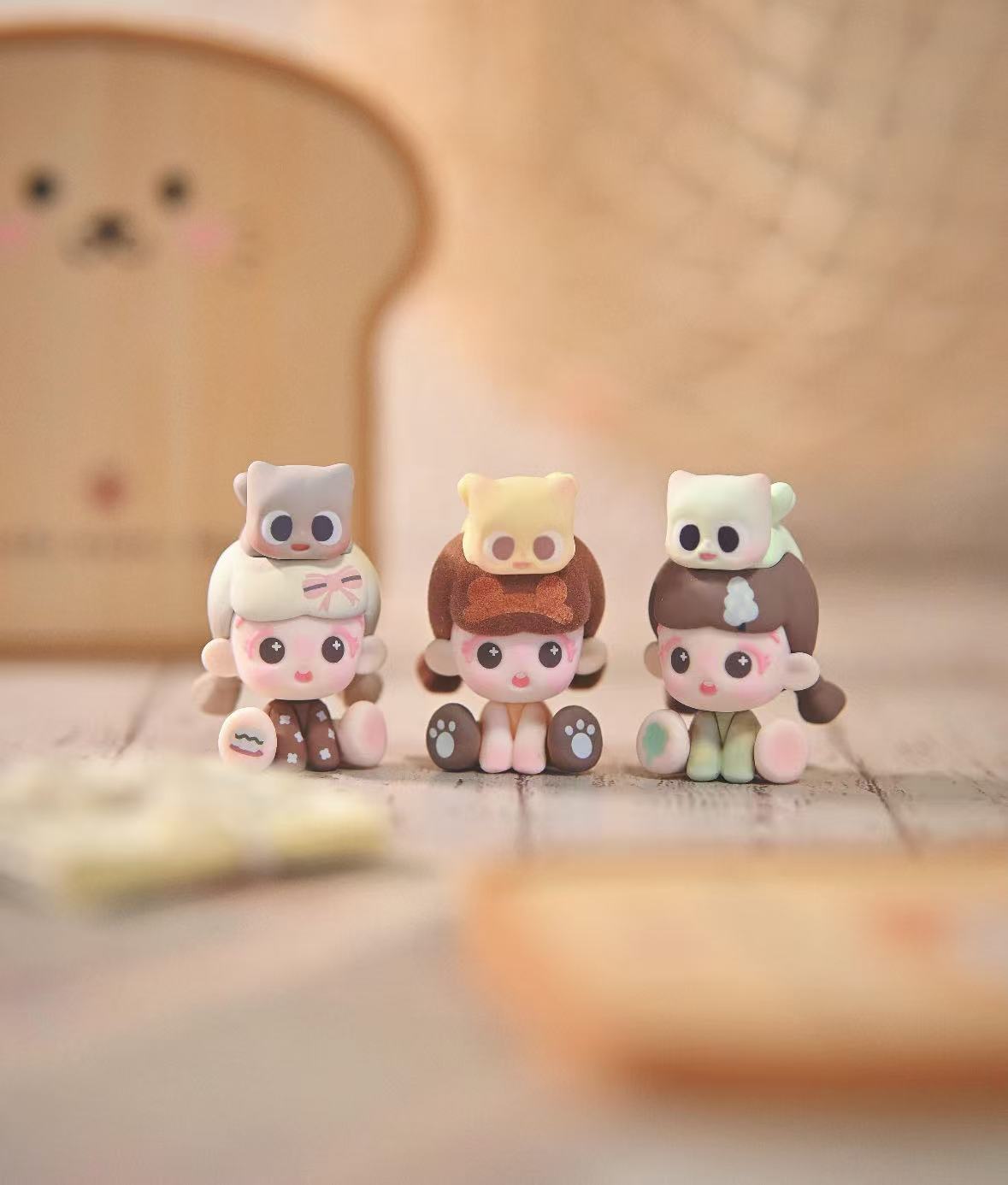 【代拆-转转】MMS倒到和小猫的一天萌粒潮玩盲盒盲袋