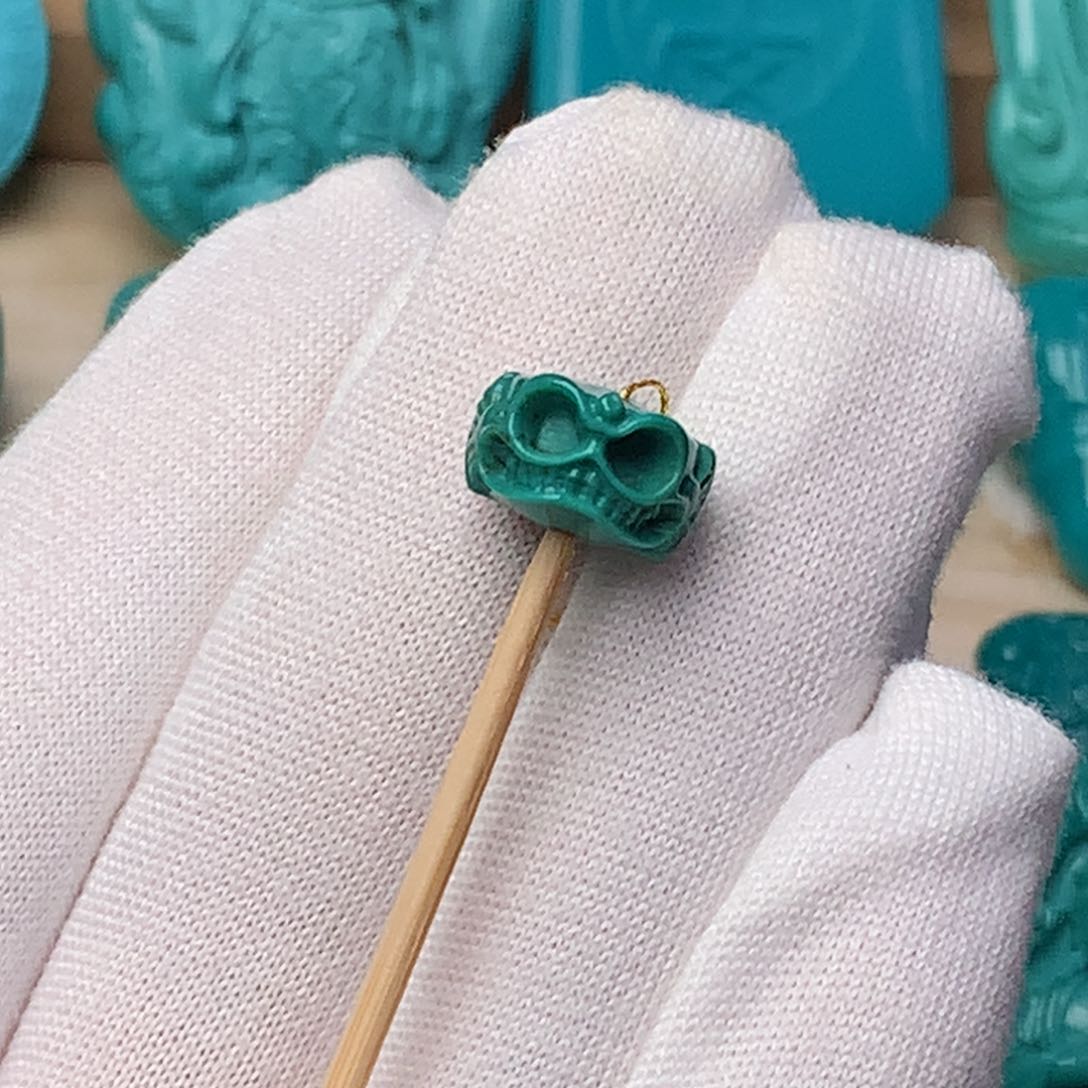 绿松石珠宝奇石未镶嵌