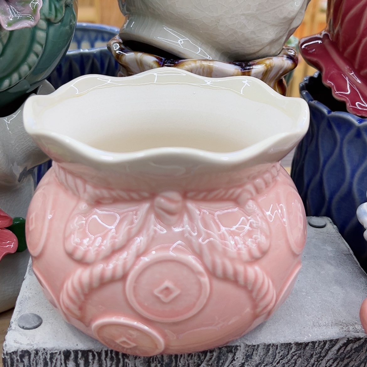 【闪购商品】陶瓷花盆