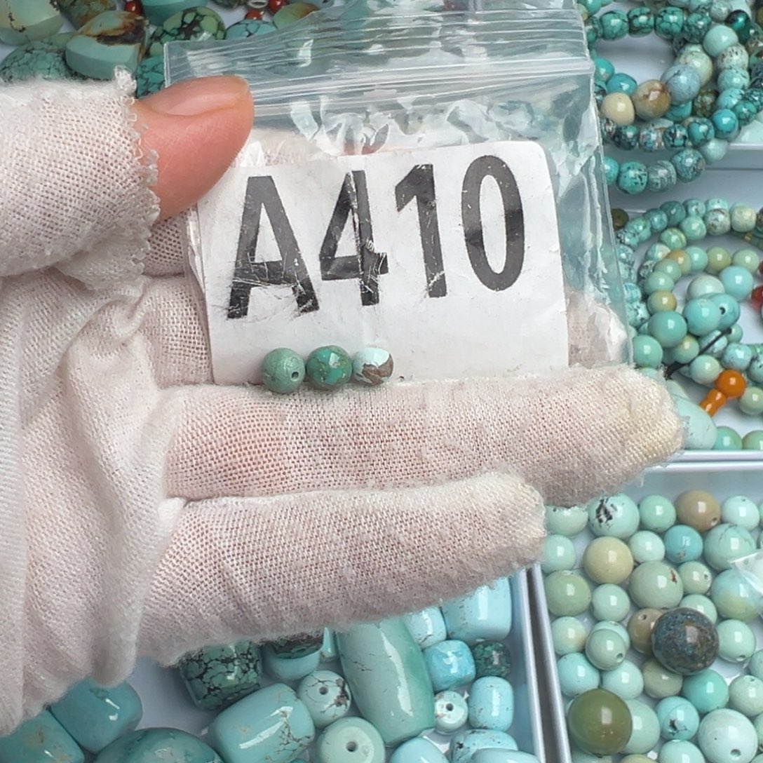 未镶嵌卡6圆珠一对南红玛瑙