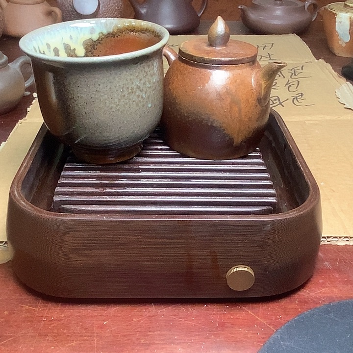 紫砂茶壶柴烧紫砂