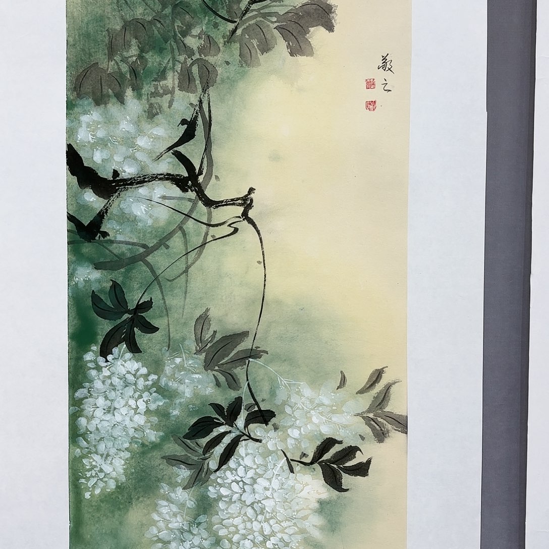 国画国画纯手绘作品请放心去藏