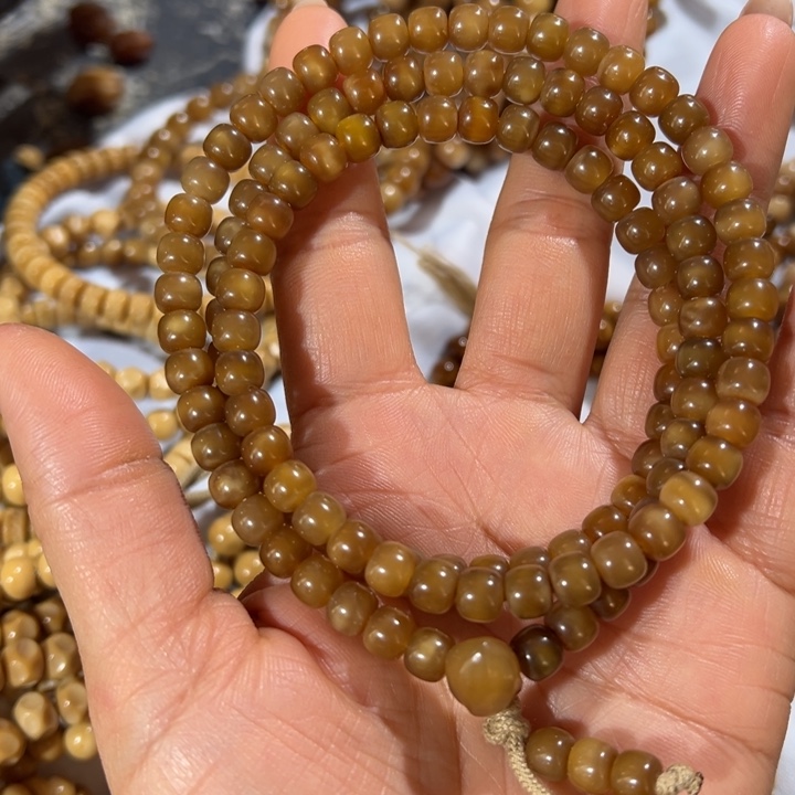 高***平吊坠龙脊菩提玉化老型脖挂卡7