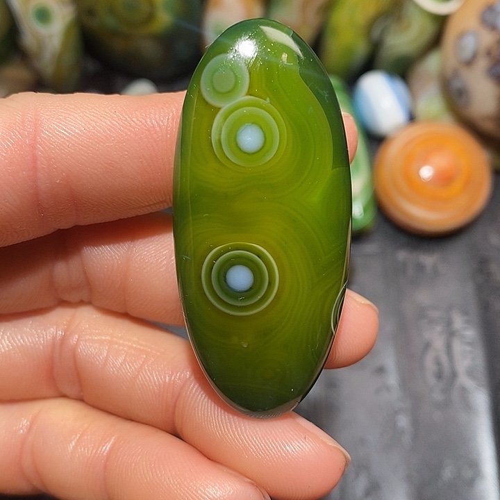 玛瑙/玉髓合金颈饰