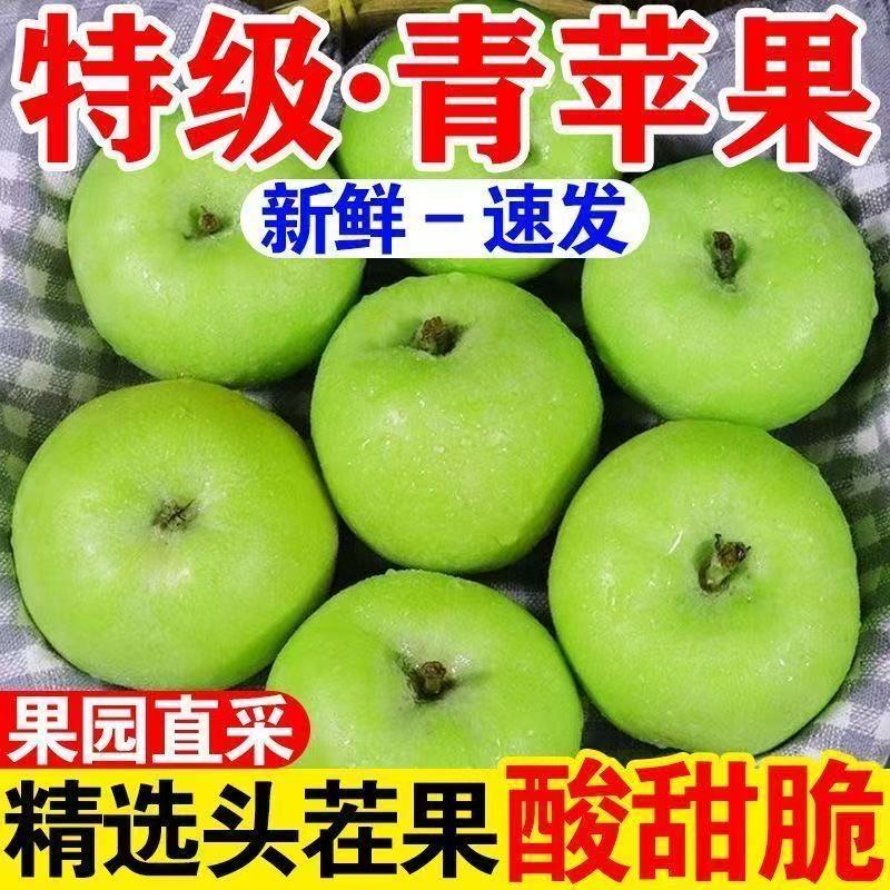 头茬现摘新鲜青富士苹果当季应季水果酸甜脆爽可口