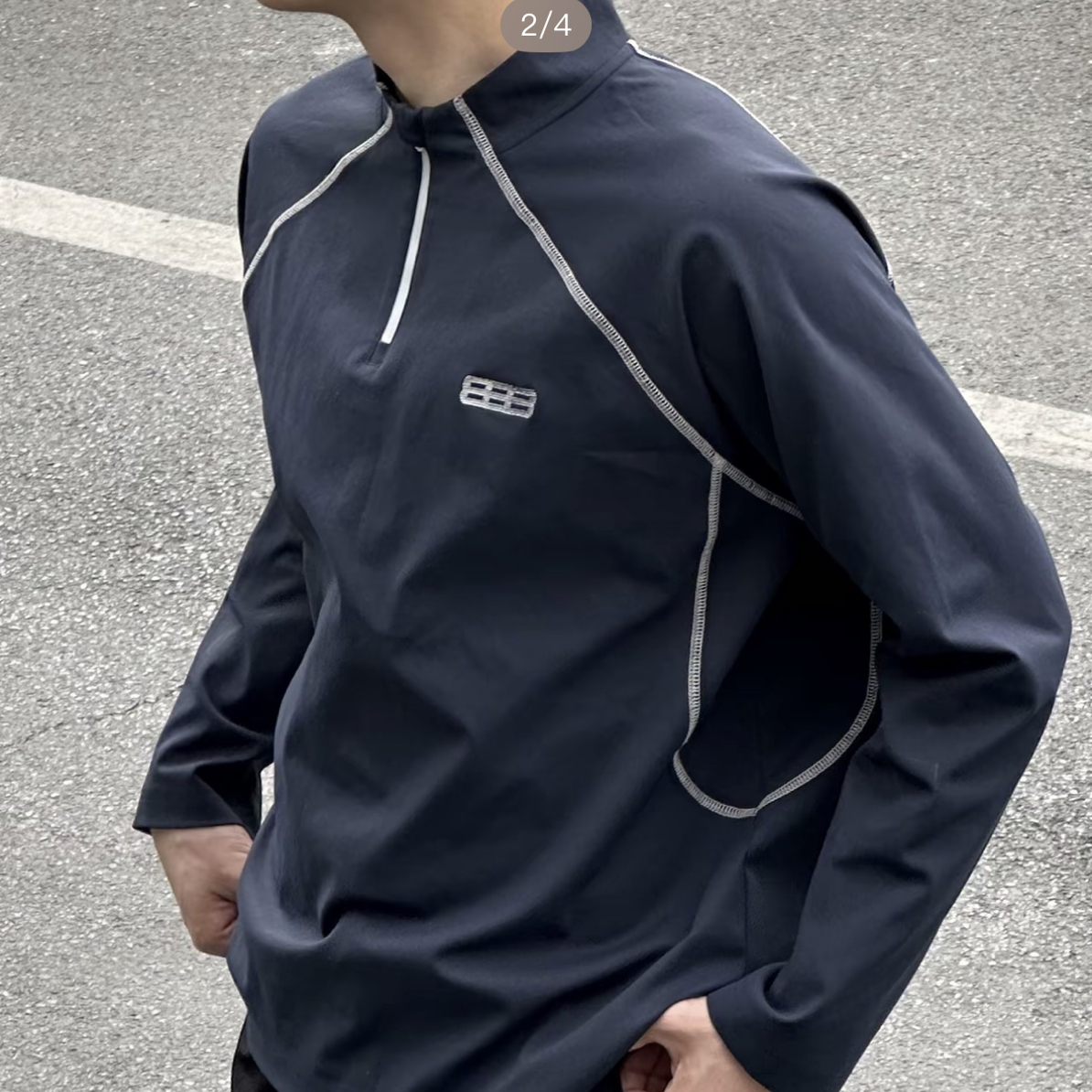 太爱这件衣服了！很难不喜欢～哈苏线长袖 男女同款（微瑕）