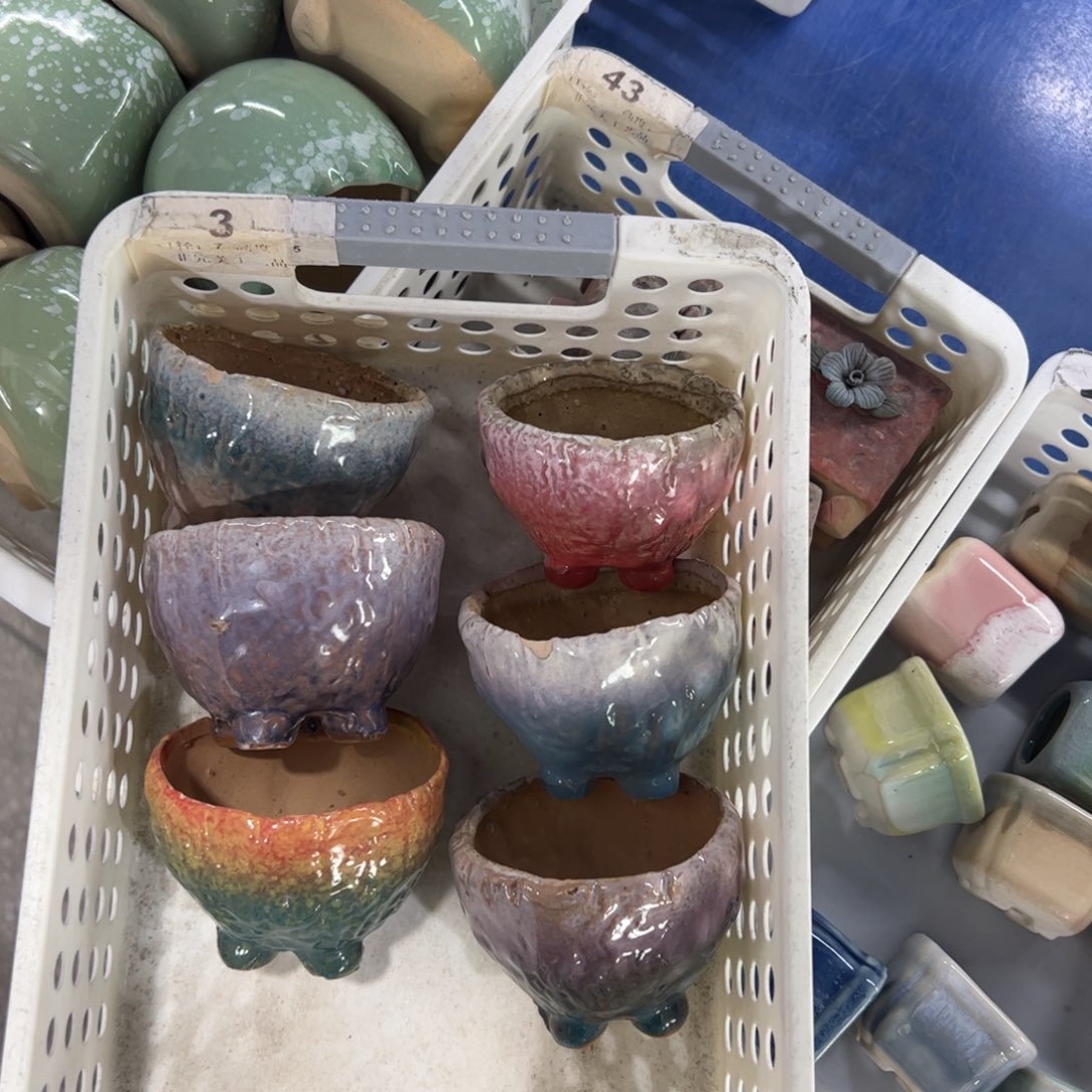 陶瓷陶瓷多肉花盆@@3