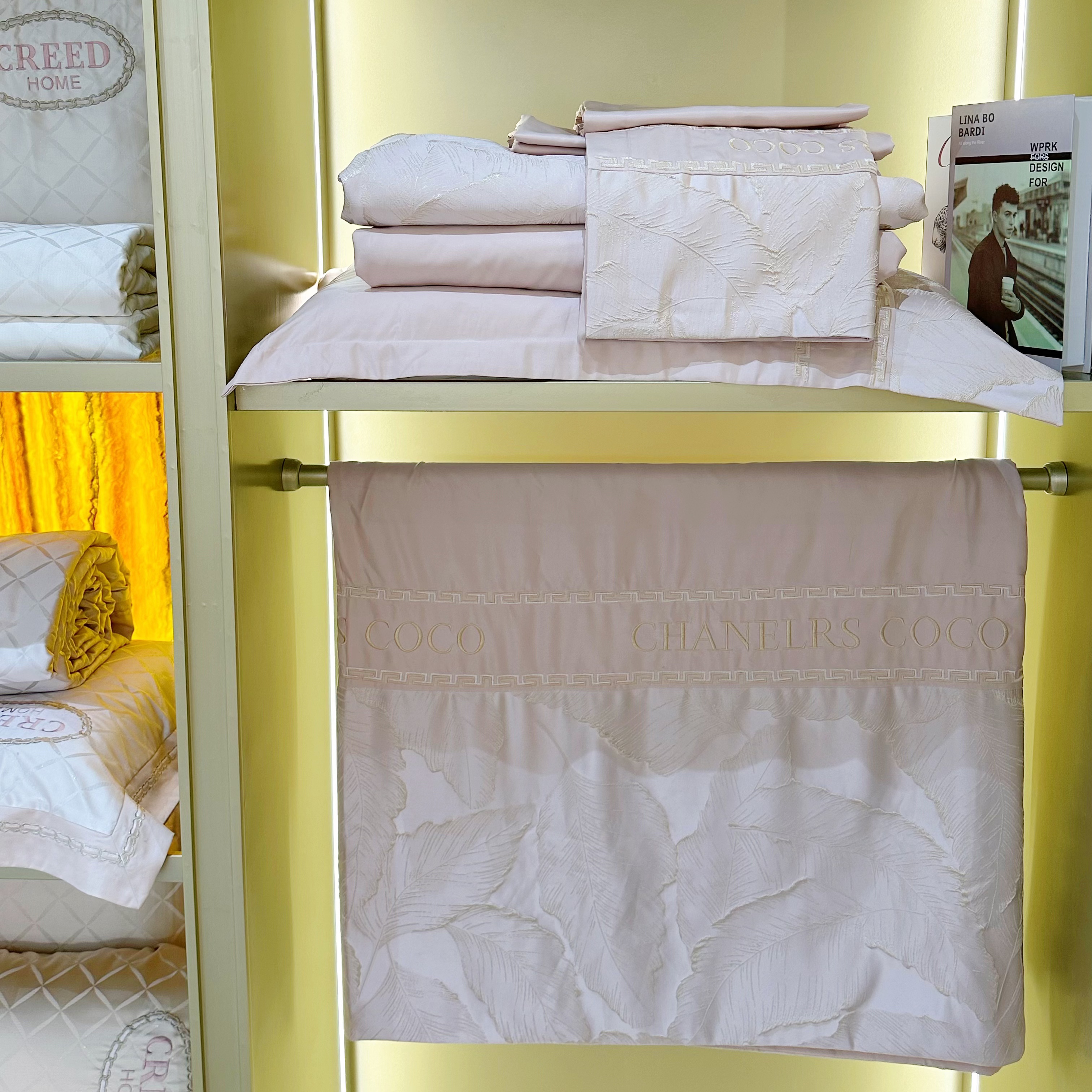 定制款重工浮雕刺绣四件套AL茱丽叶