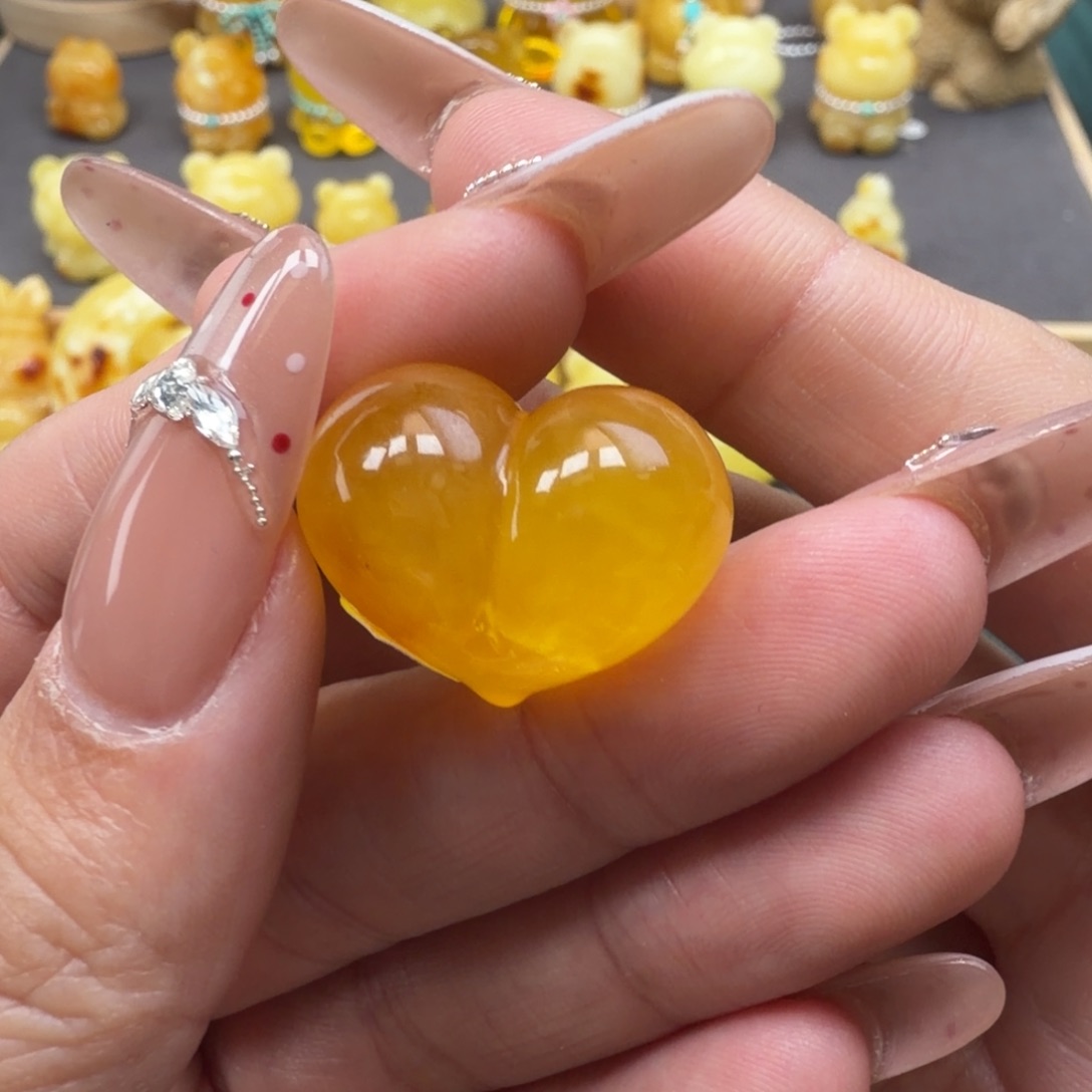 琥珀未镶嵌裸石蜜蜡