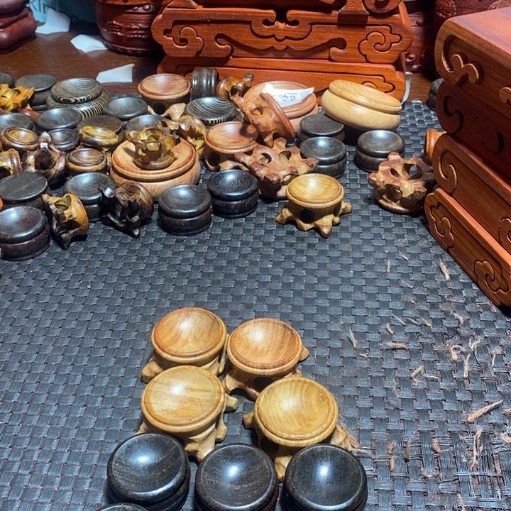 D***_黑檀葫芦底座小号