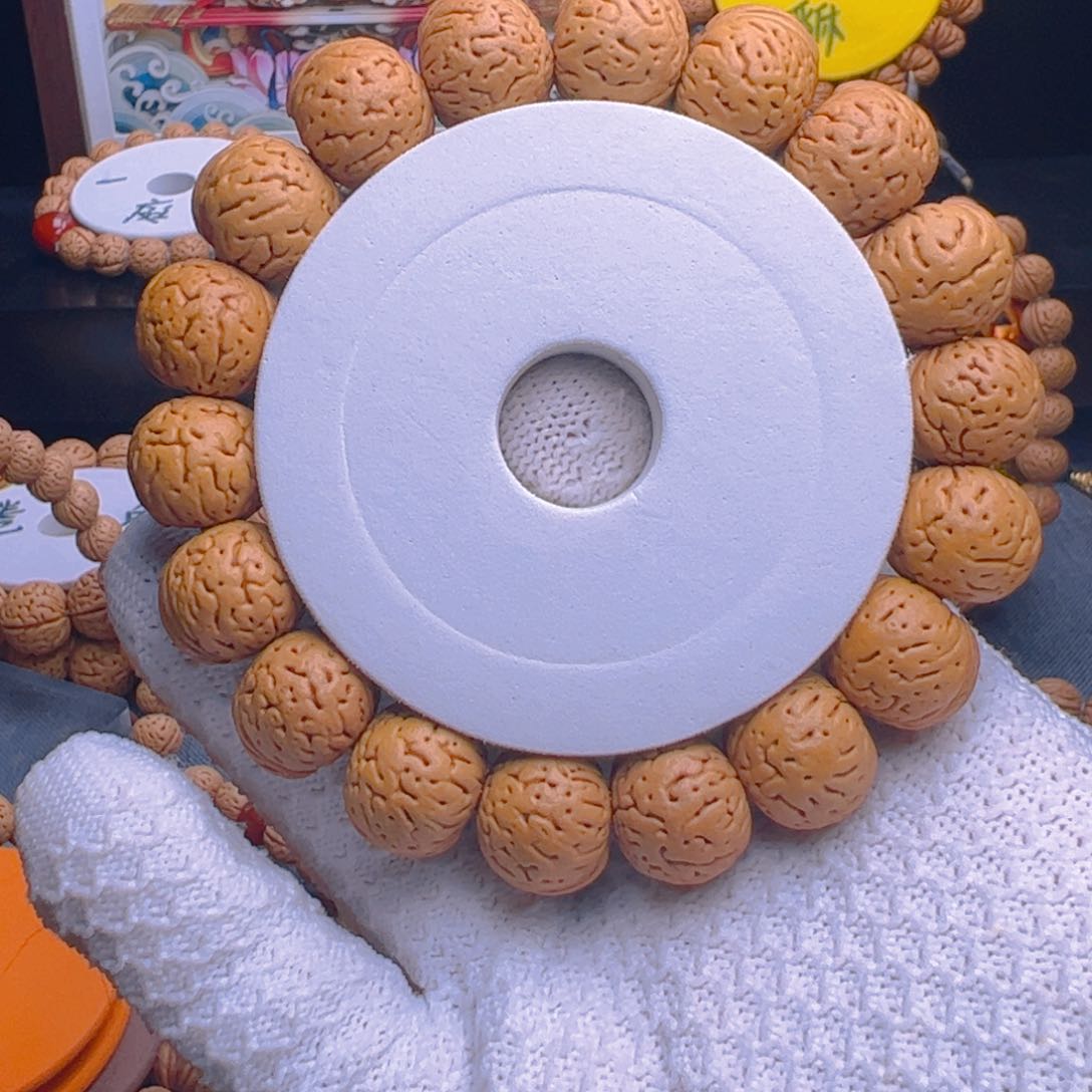 桃核手串1.6佛肚元宝