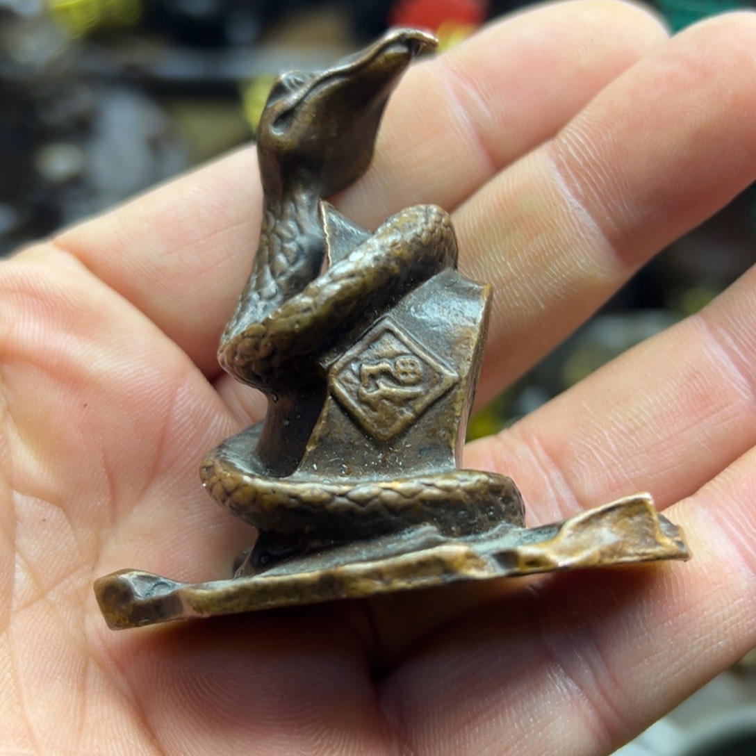 铜摆件欢迎欢迎你