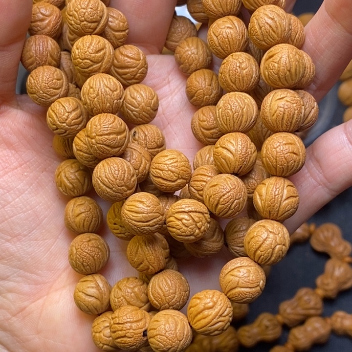 吊坠桃核秦岭龙纹桃核10