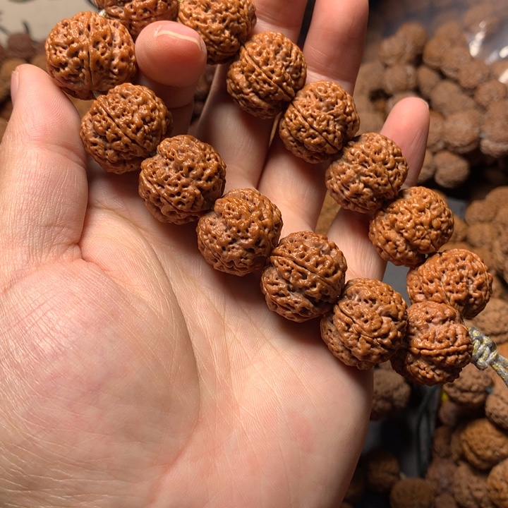 L***.手串金刚菩提梁梅花尺寸22