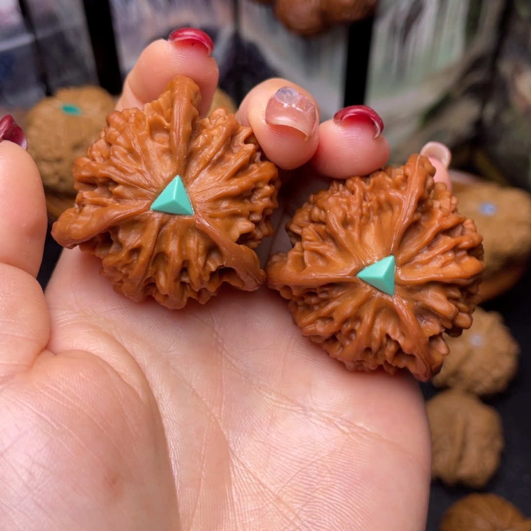 文玩核桃把件41全品天地圆正奔