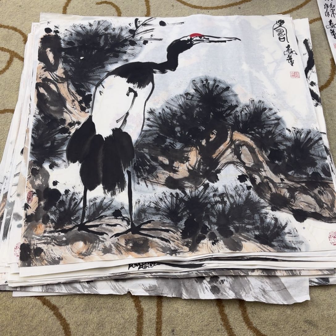 国画国画老师作品刘