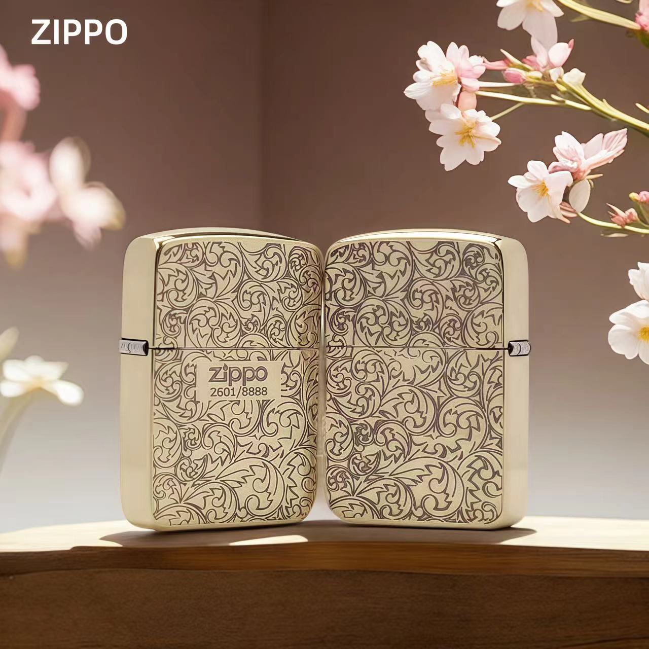 ZIPPO打火机官方正版1941古铜唐草原装防风煤油男士领导父亲礼TCJ