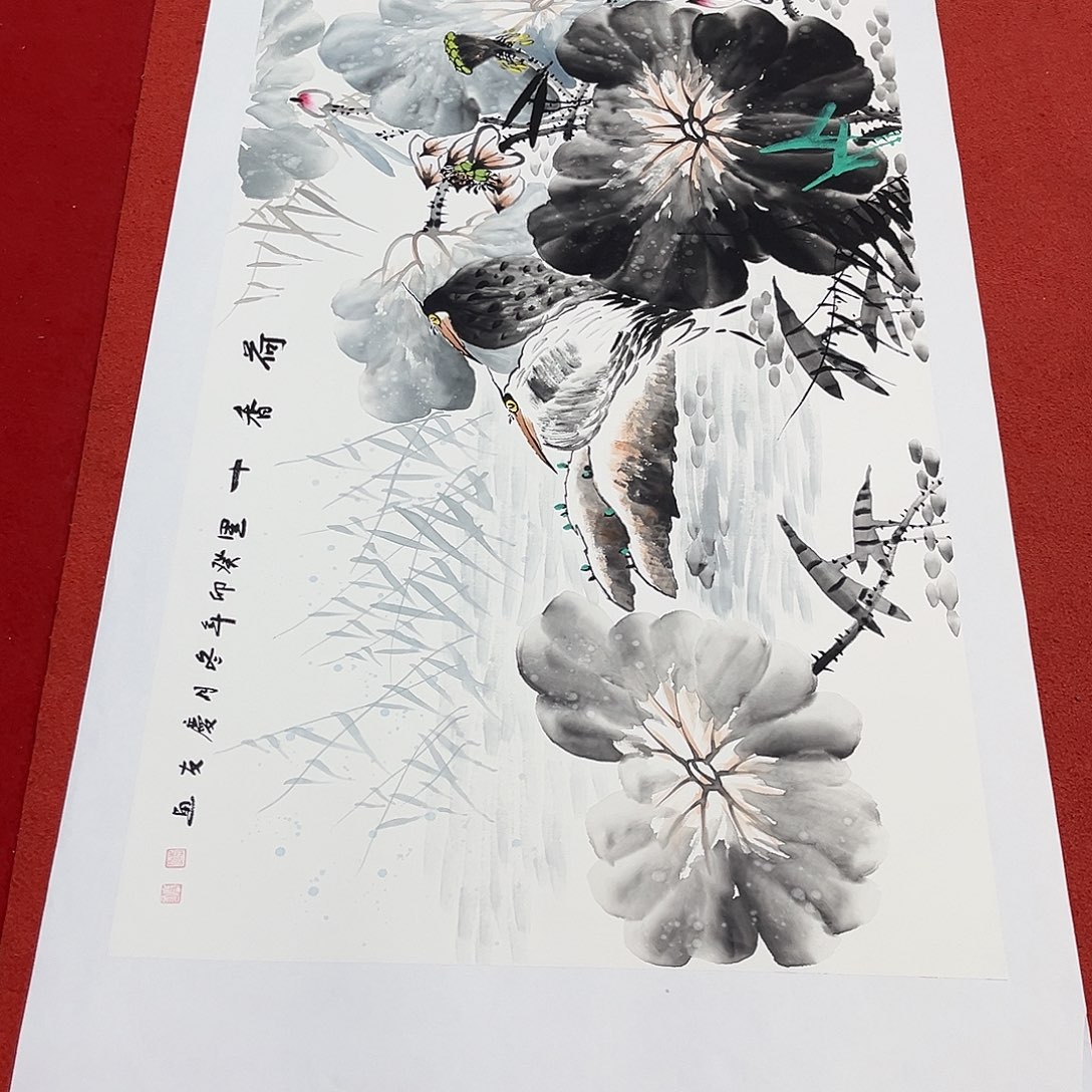 国画手绘国画作品