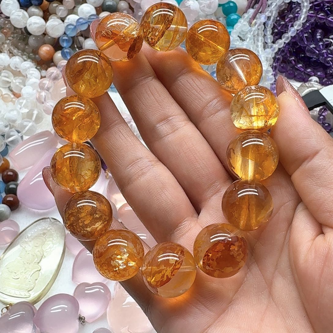 黄浇花未镶嵌水晶喜**?