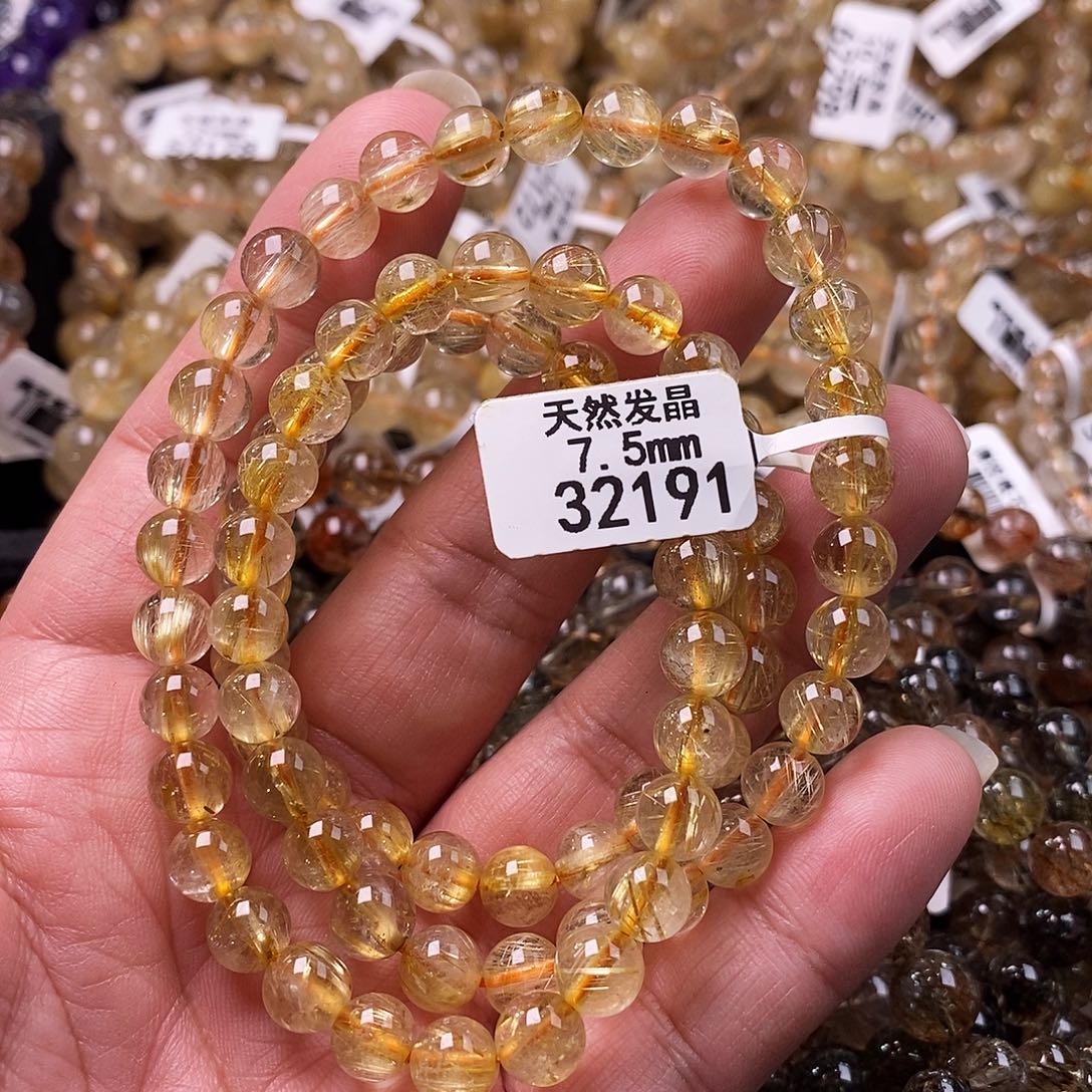 水晶手链未镶嵌水晶