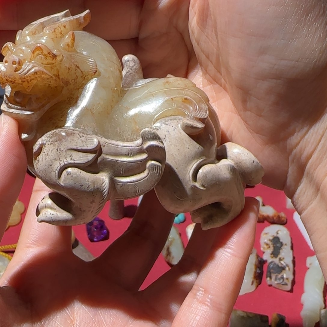 和田玉挂件未镶嵌赏**茗