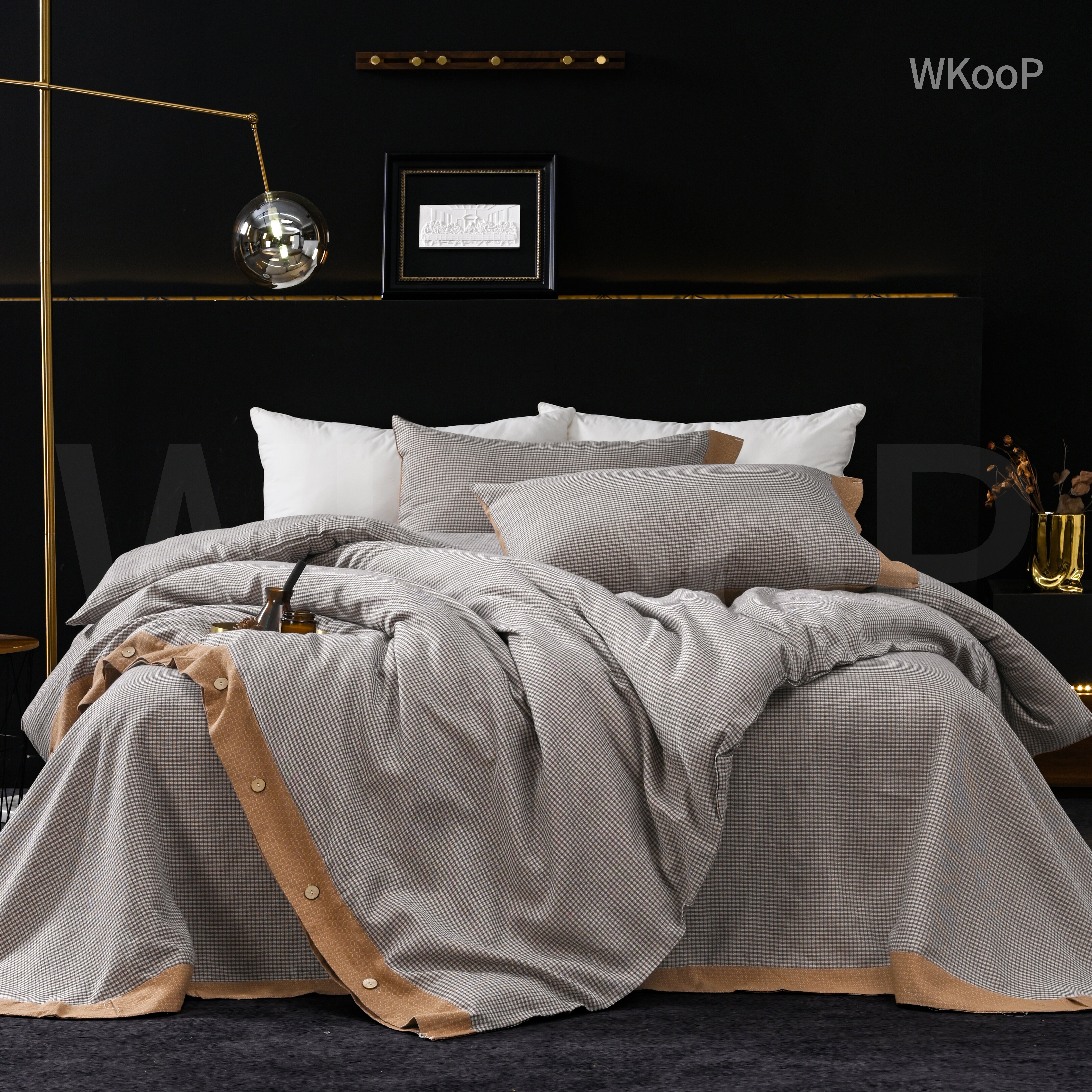 【哇塞四件套】纯棉纱布四件套