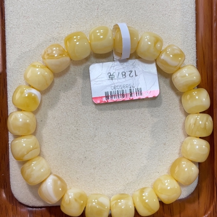 蜜蜡手链未镶嵌蜜蜡