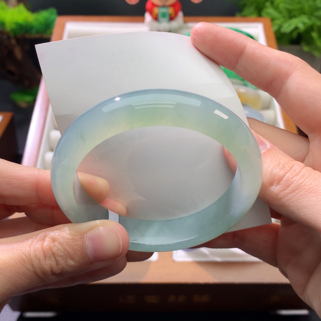 翡翠未镶嵌手镯闪购 7