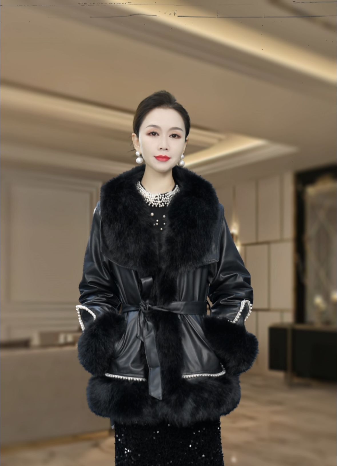  2025私服气质款休闲百搭走秀款设计显瘦冬季女士外套