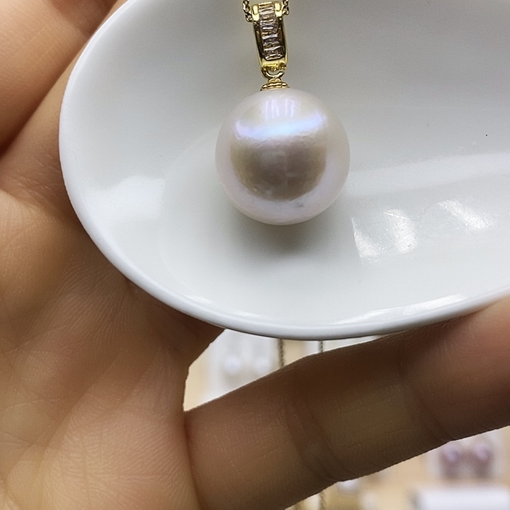 淡水珍珠颈饰合金