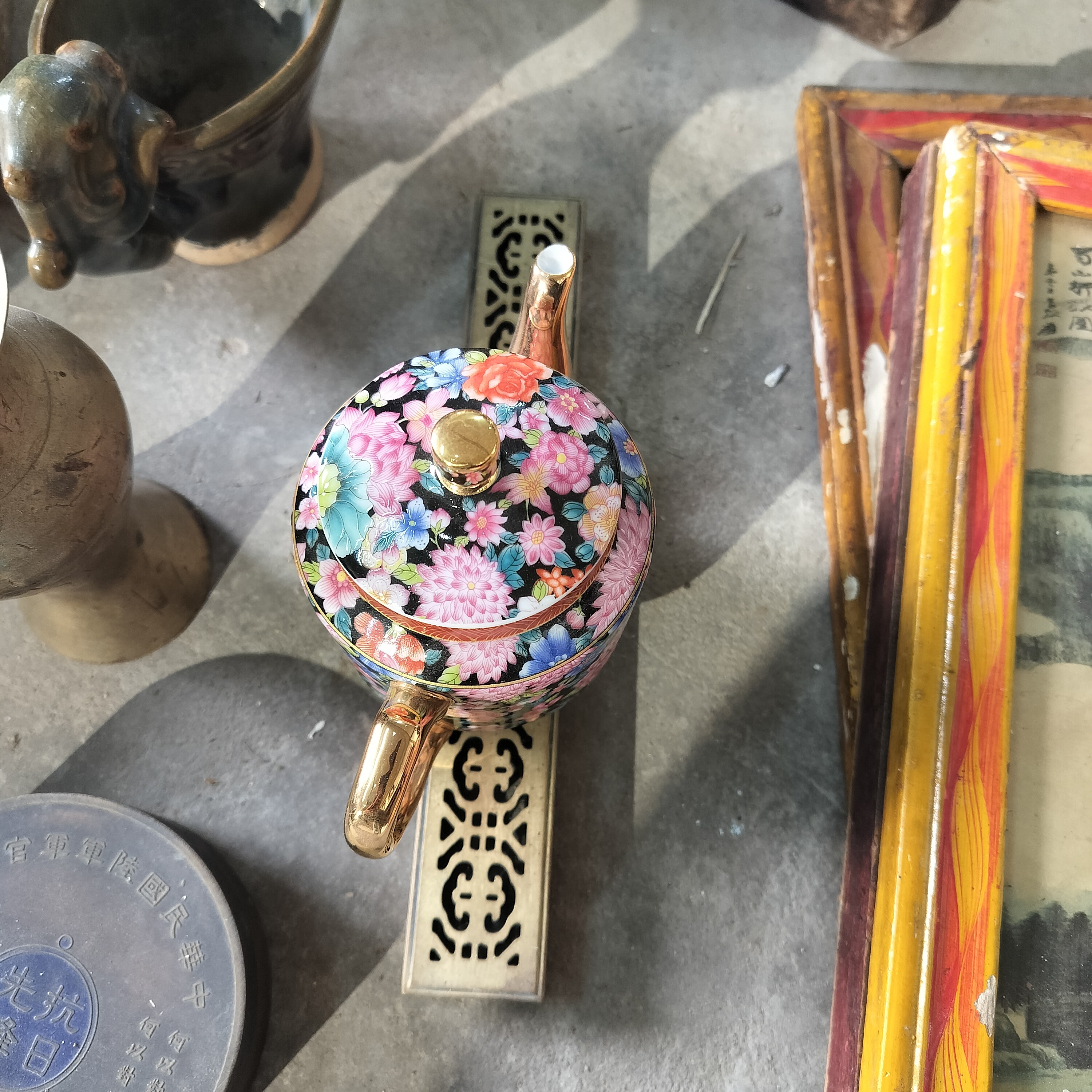 固定紫砂精美摆件