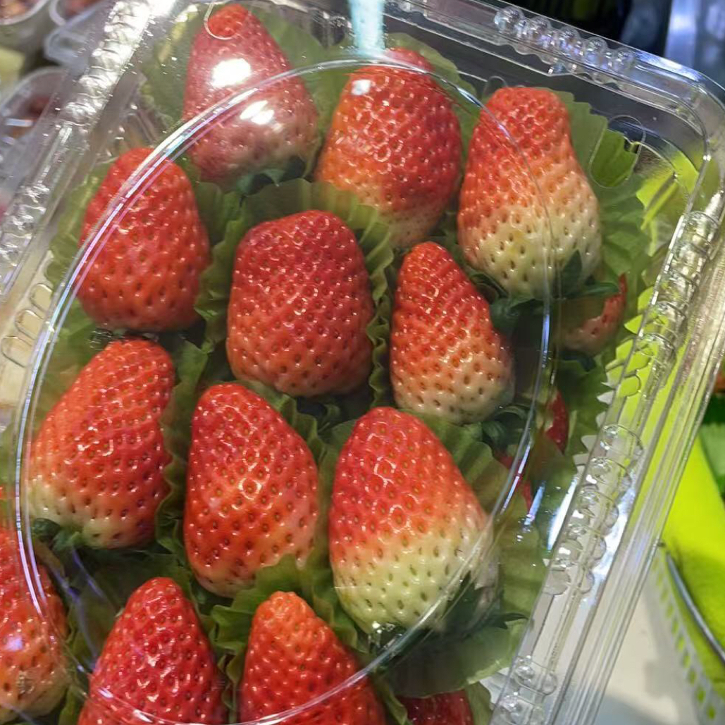 牛奶草莓一盒500克