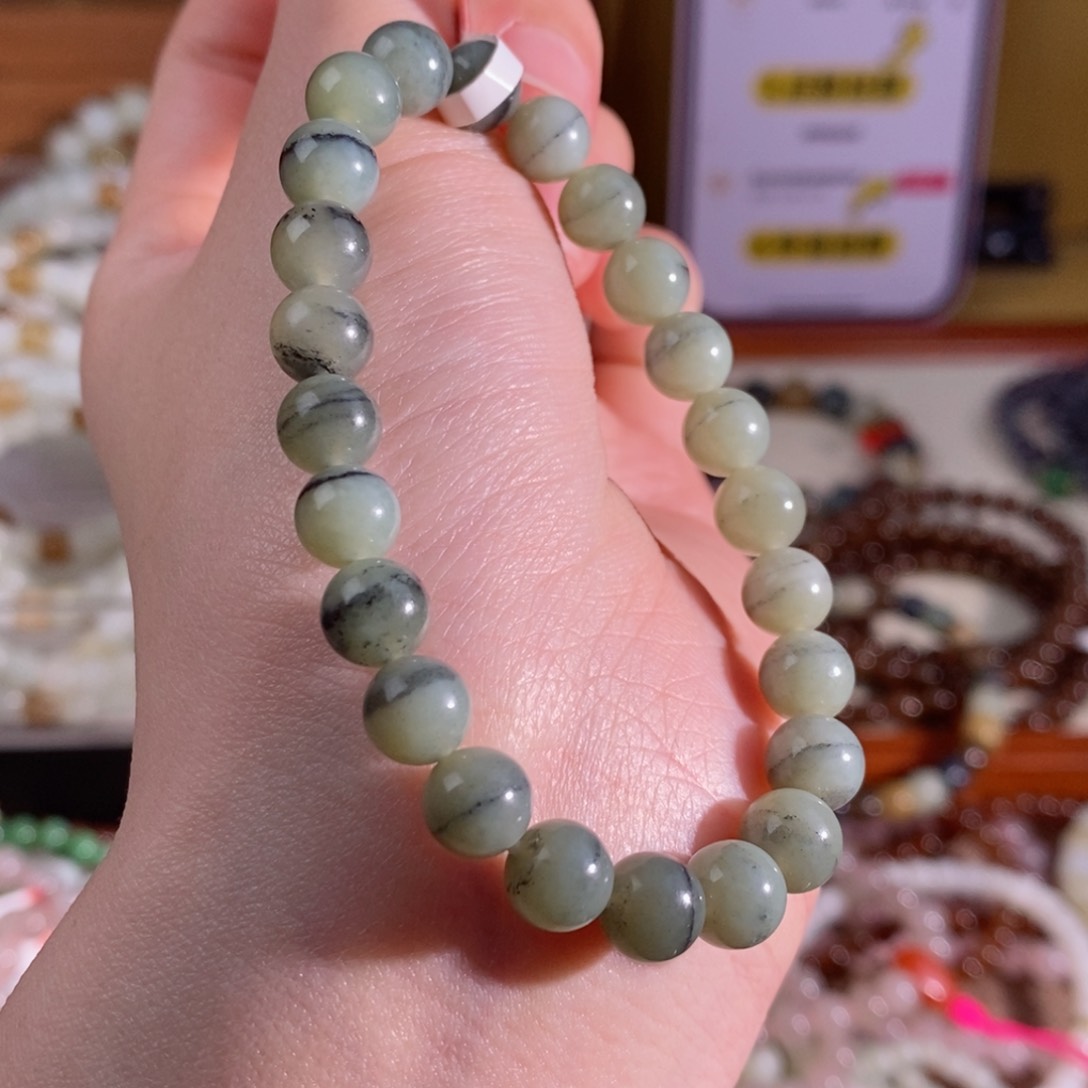 和田玉手链未镶嵌