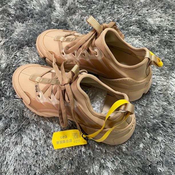 95新 DIOR/迪奥 D-Connect 低帮运动休闲鞋 35/4011