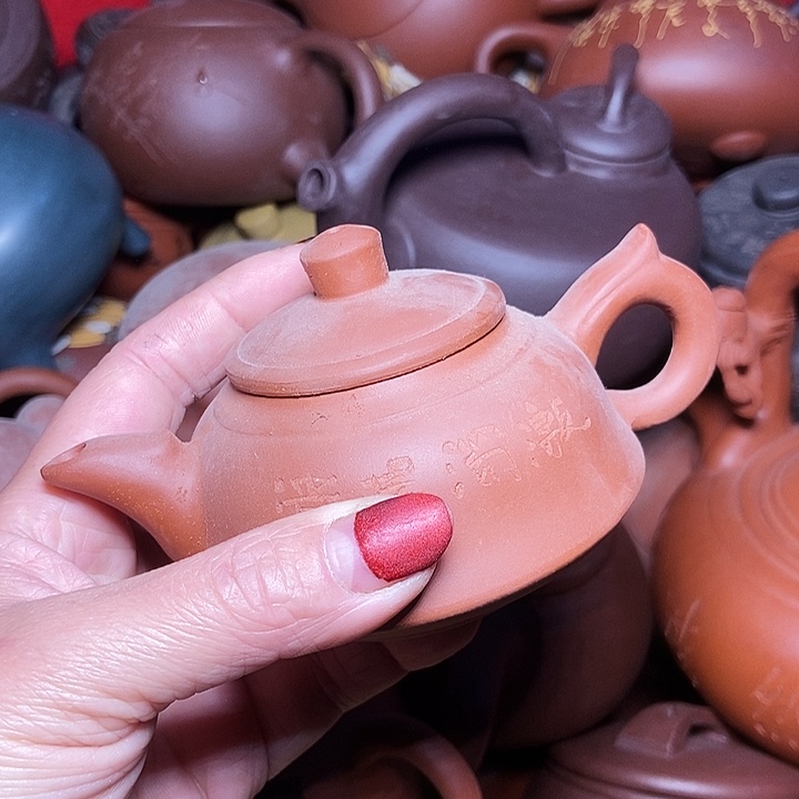 全手工制作宜兴紫砂茶壶