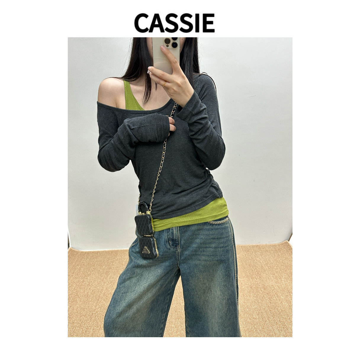 CASSIE天丝羊毛早秋新款