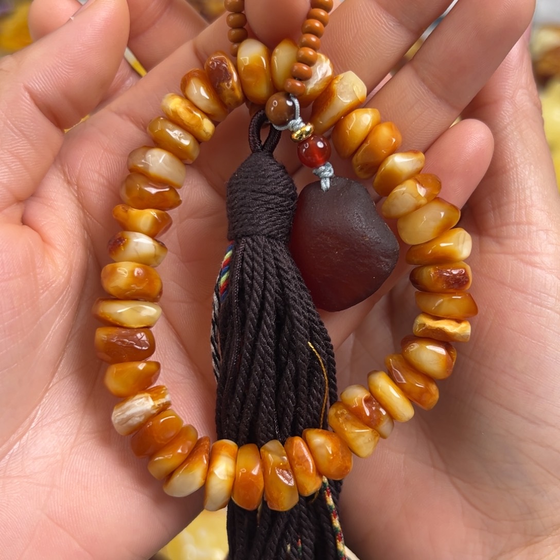 蜜蜡未镶嵌裸石蜜蜡