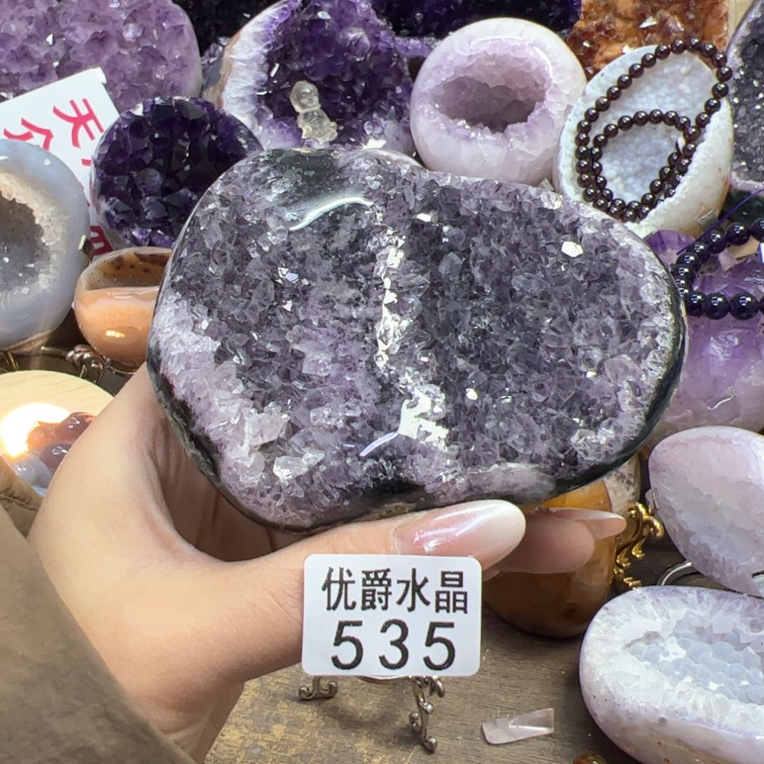 未镶嵌大型摆件（非配饰）紫晶535