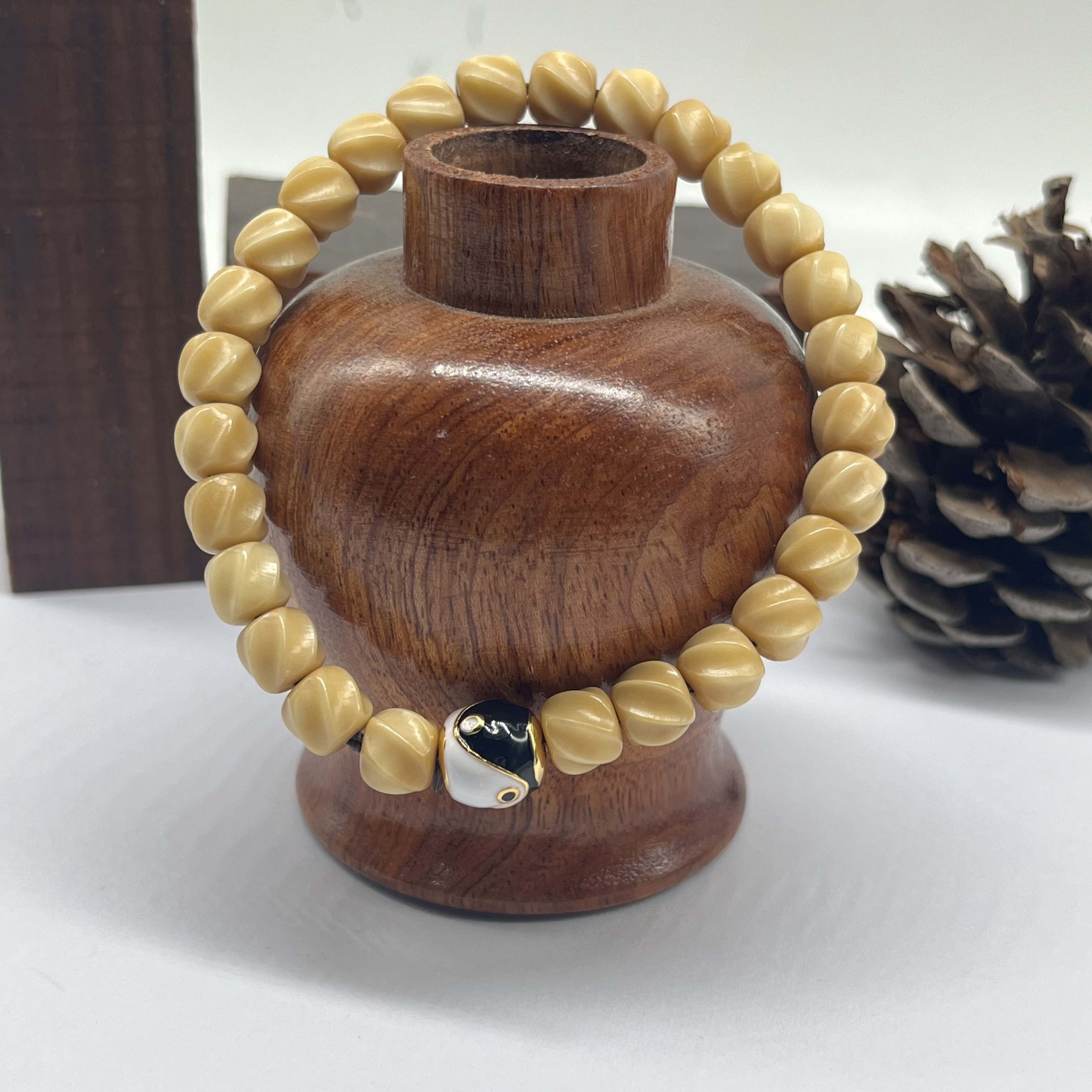 A2 龙脊菩提卡7单圈精美手串 589（配A2礼盒套装）