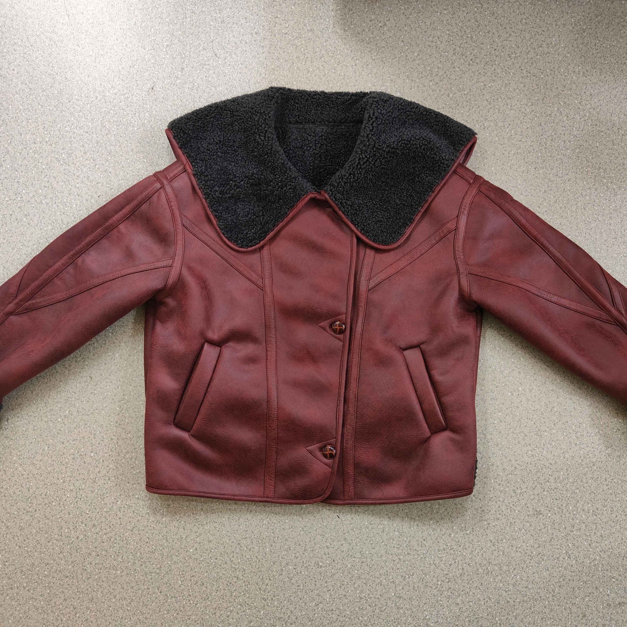 KYL可依莱-大翻领加厚保暖外套百搭小个子上衣4D7M0114